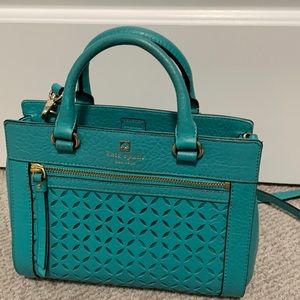 Kate spade green crossover purse